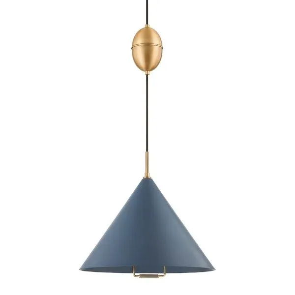 Product Image 1 for Fontana Patina Brass 1-Light Pendant from Troy Lighting