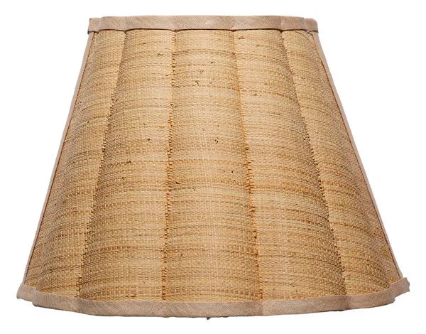 Product Image 1 for Scalloped 1-Light Raffia Wall Sconce from Jamie Young