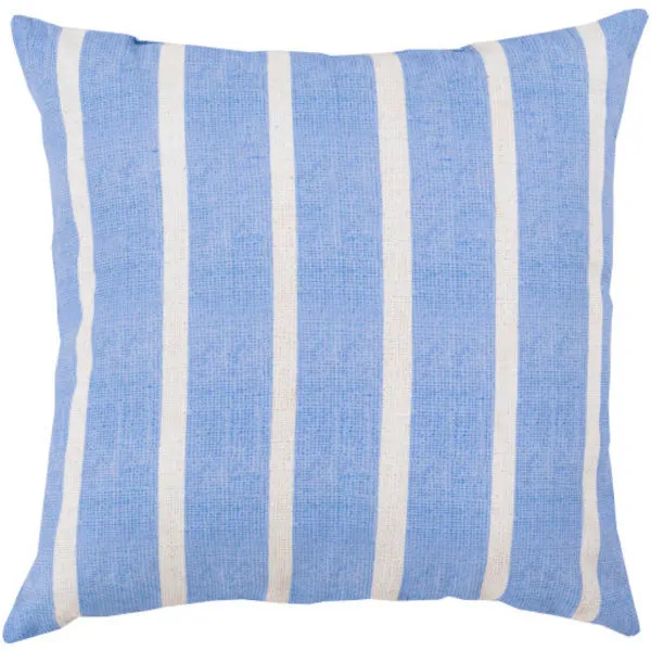 Product Image 1 for Rain Blue / White Striped Outdoor Pillow from Surya