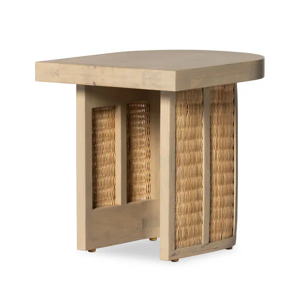 Product Image 1 for Lucinda Tan Cane End Table from Four Hands