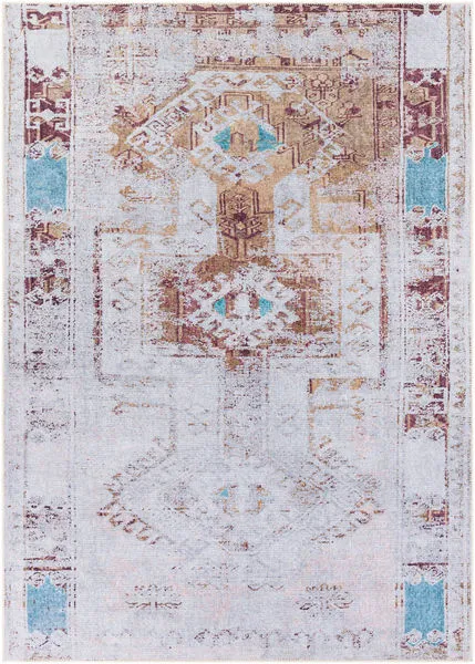 Product Image 2 for Amelie Light Blue / Camel Rug from Surya