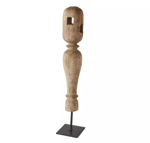 Product Image 1 for Geometric Reclaimed Wood Statue from Accent Decor