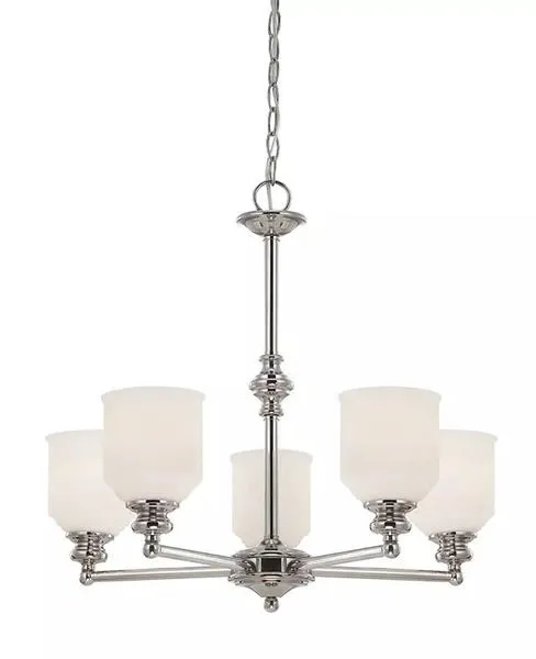Product Image 1 for Melrose 5 Light Chandelier from Savoy House 