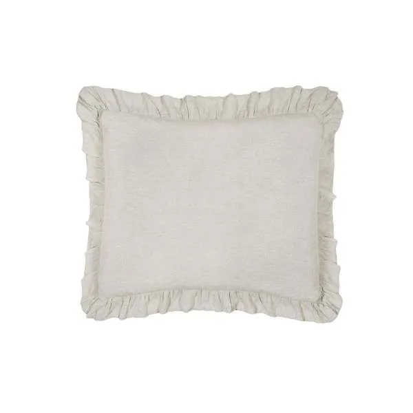Product Image 1 for Charlie Linen Euro Sham - Flax from Pom Pom at Home