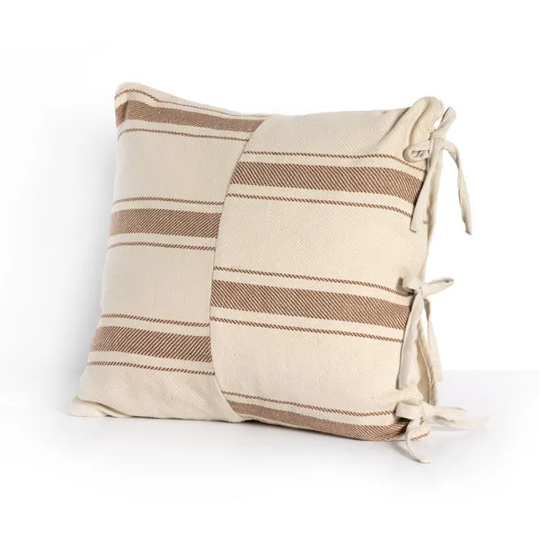 Product Image 1 for Dashel Polyester Outdoor Pillow - Patterned Gold Stripes from Four Hands