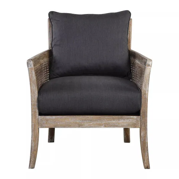 Product Image 1 for Uttermost Encore Dark Gray Armchair from Uttermost