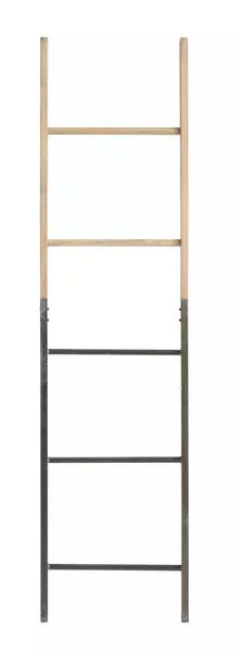 Product Image 3 for Metal & Fir Ladder from Creative Co-Op