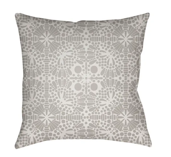Product Image 1 for Laser Cut Gray Outdoor Pillow from Surya