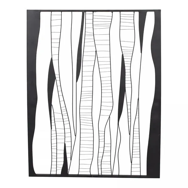 Product Image 1 for Metal Waves 1 Wall Decor from Moe's