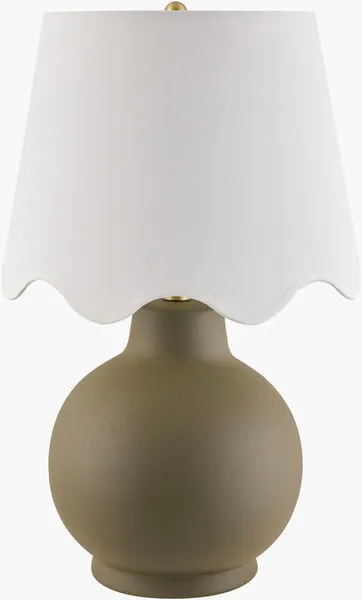Product Image 1 for Stella Dimiuta Dark Green Accent Table Lamp from Livabliss