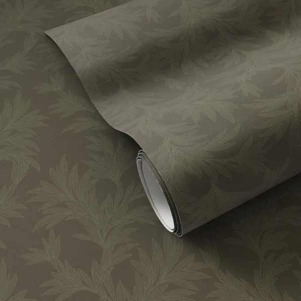 Product Image 1 for Lush Leaves Olive Night I Wallpaper by Getty Images from Four Hands
