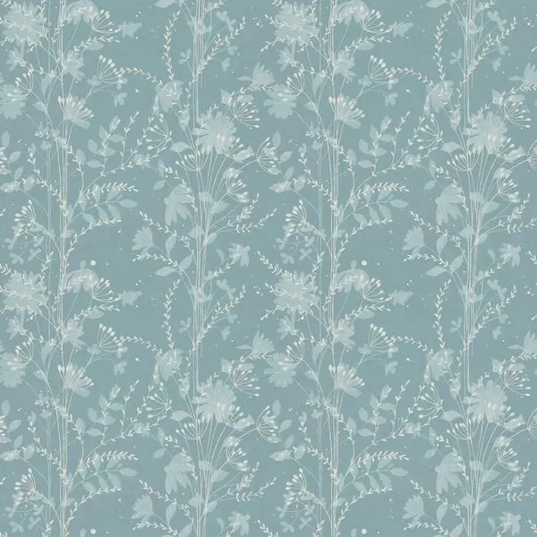 Product Image 1 for Laura Ashley Fennelton Pale Newport Blue Removable Wallpaper from Graham & Brown