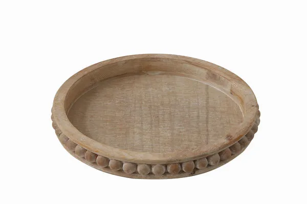 Product Image 1 for Whitewashed Wood Tray from Creative Co-Op
