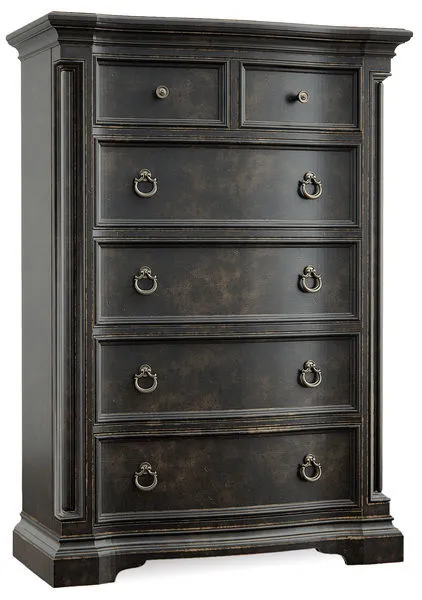 Product Image 1 for Auberose Five Drawer Chest from Hooker Furniture