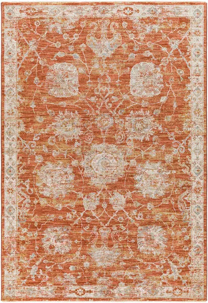 Product Image 1 for Avant Garde Woven Brick Red / Olive Rug - 7'10" x 10'3" from Surya