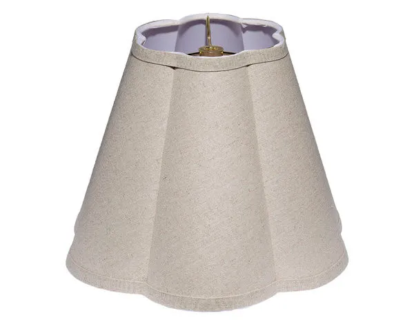Product Image 1 for Scalloped Linen Shade from Jamie Young