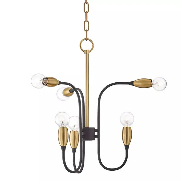 Product Image 2 for Dakota 6 Light Chandelier from Mitzi