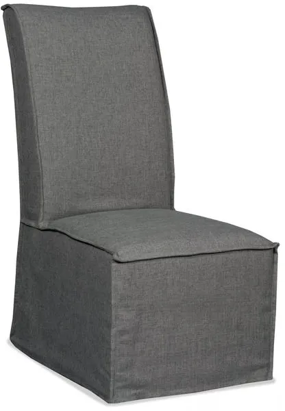 Product Image 2 for Zuma Charcoal Armless Dining Chair from Hooker Furniture
