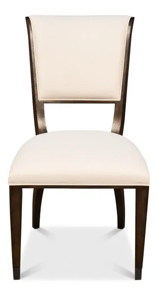 Product Image 1 for Elegant Dining Side Chair Burnt Brn Oak from Sarreid Ltd.