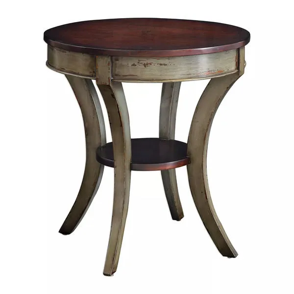 Product Image 2 for Uttermost Loukas Wooden Lamp Table from Uttermost