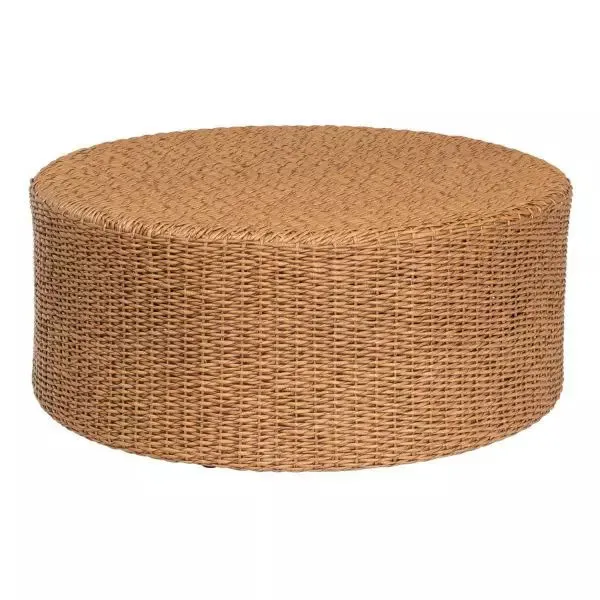 Product Image 1 for Saddleback Round Coffee Table from Woodard