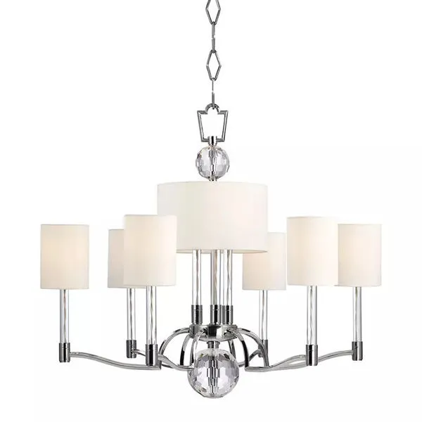 Product Image 1 for Waterloo 9 Light Chandelier from Hudson Valley