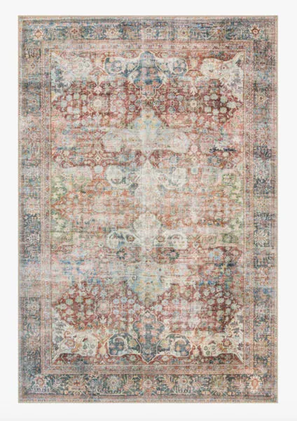 Product Image 2 for Loren Brick / Multi Rug from Loloi