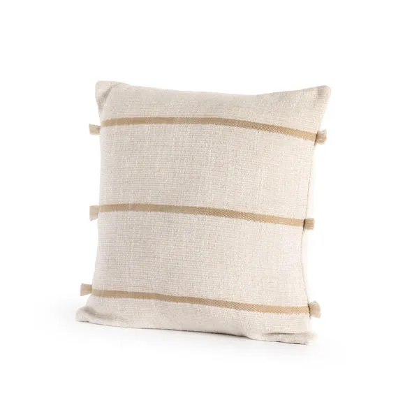 Product Image 1 for Hendry Aris Cream 20" Accent Pillow  - Aris Cream from Four Hands
