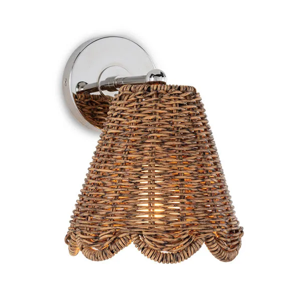 Product Image 1 for Kismet Polished Nickel Hanging Sconce from Regina Andrew Design