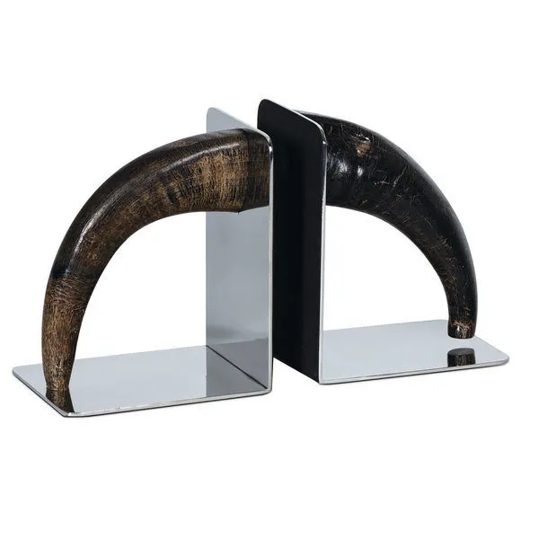 Product Image 1 for Lisbon Horn Bookend Set from Regina Andrew Design