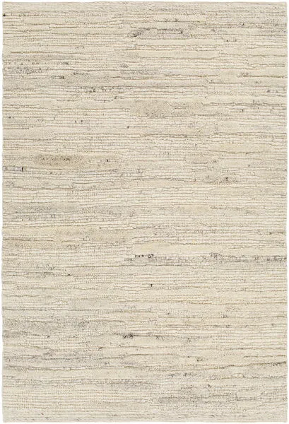 Product Image 1 for Manisa Global Hand-Woven Wool Cream / Brown Rug - 5' x 7'6" from Surya
