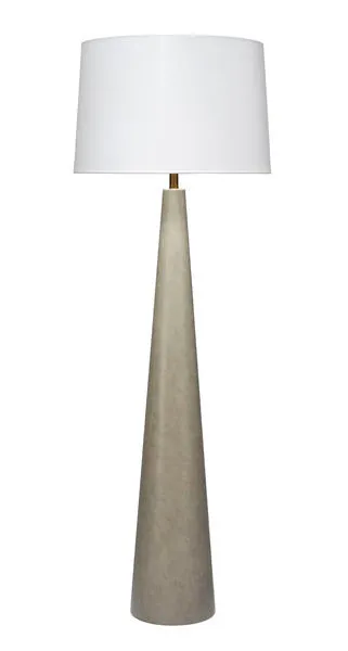 Product Image 1 for Alps Warm Gray Steel Floor Lamp from Jamie Young