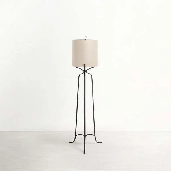 Product Image 1 for Elena Antique Bronze Floor Lamp from Gabby