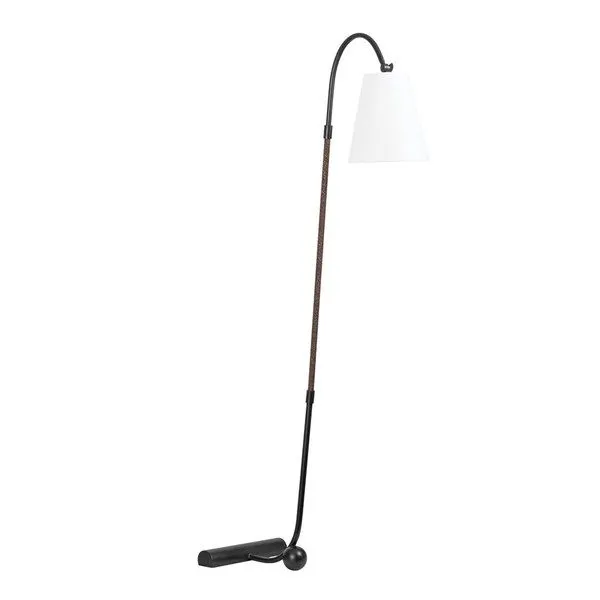 Product Image 1 for Holliston 1 Light Forged Iron Floor Lamp from Troy Lighting