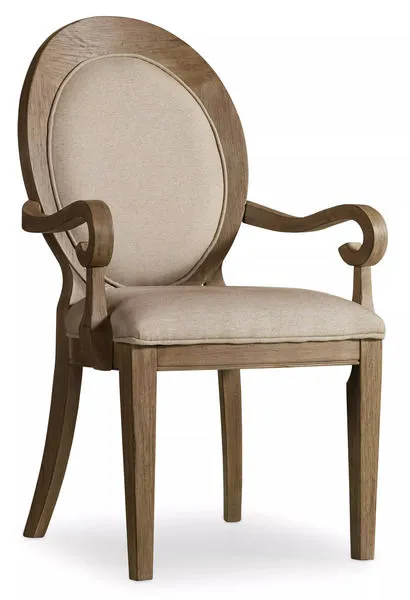 Product Image 2 for Corsica Oval Back Arm Chair-Set of Two from Hooker Furniture