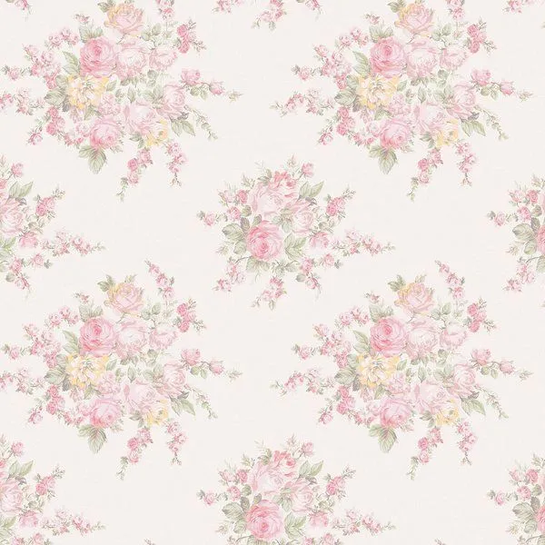 Product Image 1 for Rachel Ashwell Rose Blossom Wallpaper from Graham & Brown
