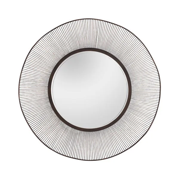 Product Image 5 for Olympia Black Bronze Iron Mirror from Arteriors