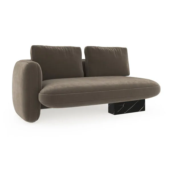 Product Image 1 for Overlap Left Facing Loveseat from Caracole