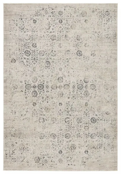 Product Image 3 for Jasiel Trellis Gray/ Ivory Rug from Jaipur 