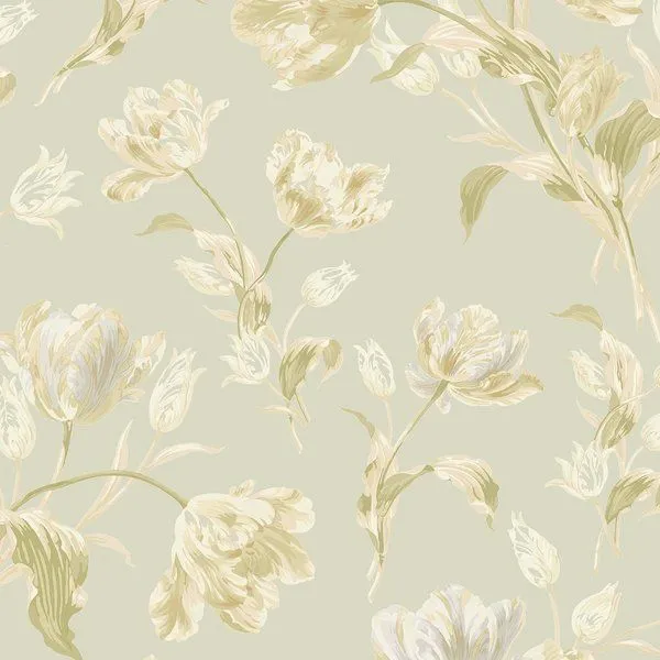 Product Image 1 for Laura Ashley Gosford Sage Green Wallpaper from Graham & Brown