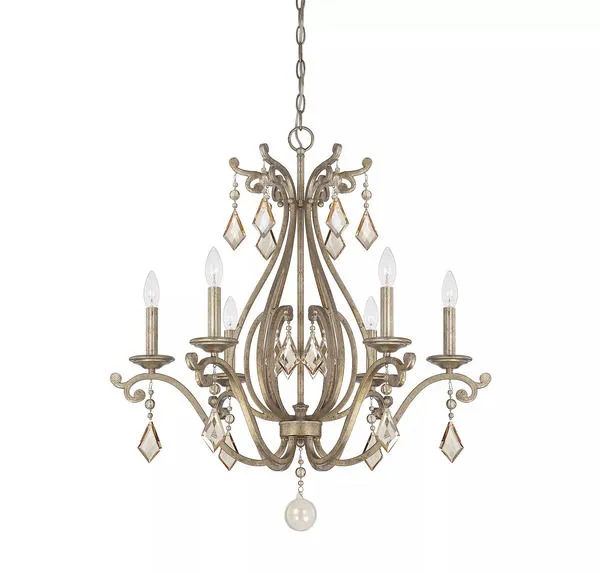 Product Image 1 for Rothchild 6 Light Chandelier from Savoy House