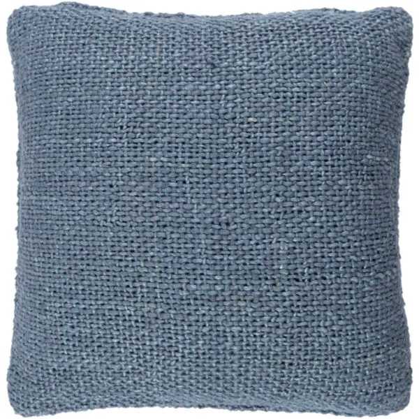 Product Image 1 for Terry Denim Blue Pillow from Surya