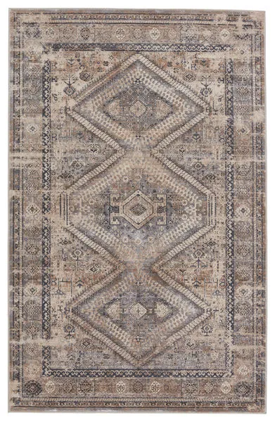 Product Image 1 for Lakota Medallion Gray/ Tan Rug from Jaipur 