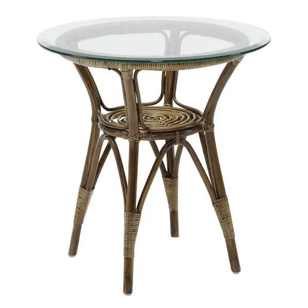 Product Image 1 for Side Table Glass Top Antique from Sika Design