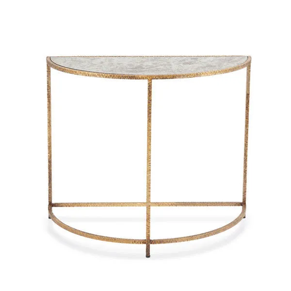 Product Image 1 for Anastasia Iron Demilune - Antique Gold from Regina Andrew Design