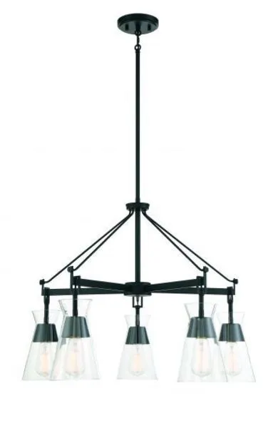 Product Image 1 for Lakewood 5 Light Chandelier from Savoy House 