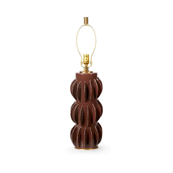 Product Image 1 for Saguaro Lamp Without Shade Oxblood Cocoa from Villa & House