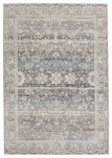 Product Image 2 for Rosella Oriental Light Gray/ Light Blue Rug from Jaipur 