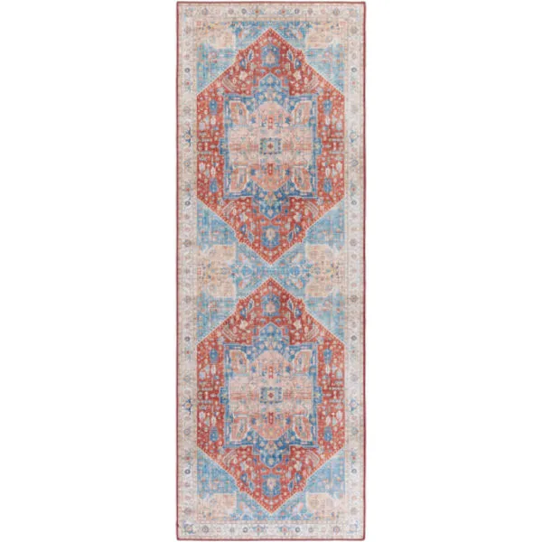 Product Image 1 for Iris Orange / Denim Rug from Surya