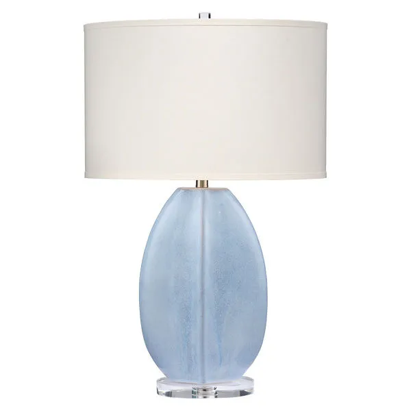 Product Image 1 for Coin Cornflower Blue Table Lamp from Jamie Young
